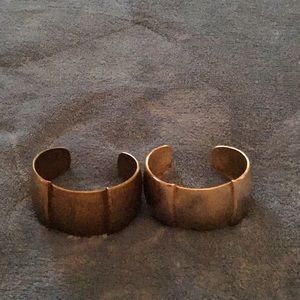 Cuff bracelet set of 2